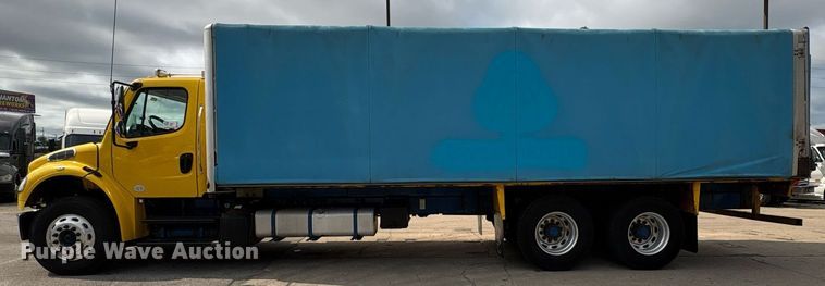 image for item EC4351 2014 Freightliner M2 106 curtain box truck