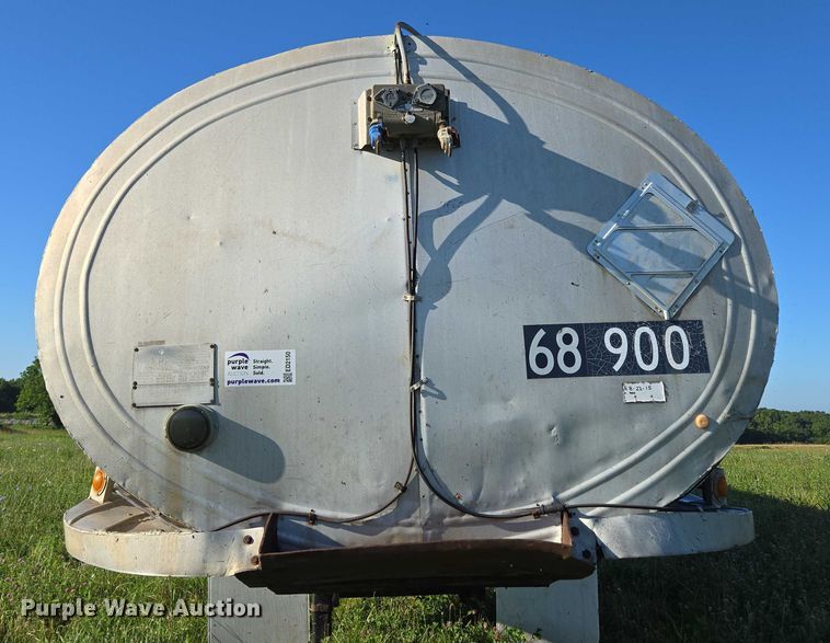 image for item ED2150 1969 Moser Tank and Trailer Inc. asphalt trailer