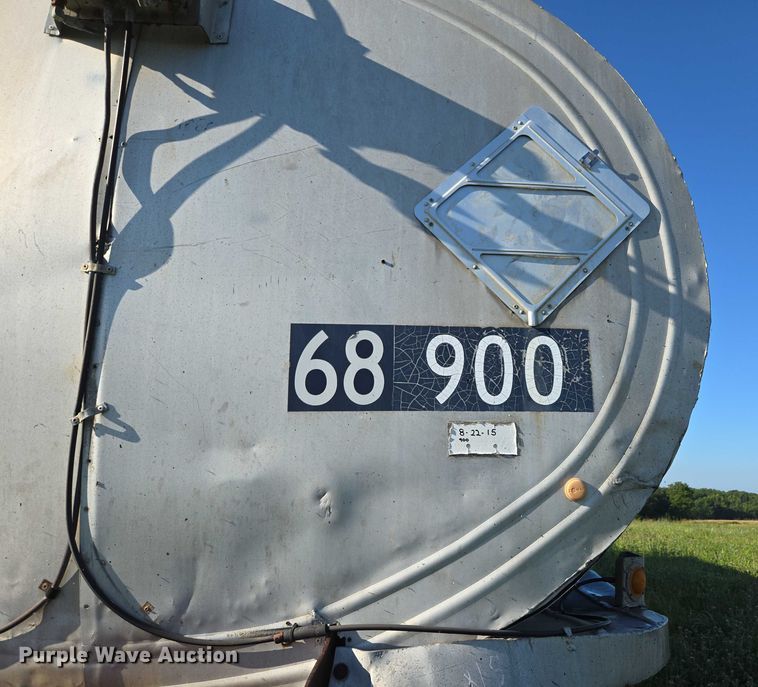 image for item ED2150 1969 Moser Tank and Trailer Inc. asphalt trailer