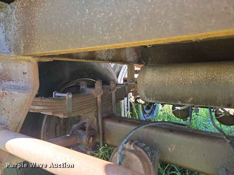 image for item ED2150 1969 Moser Tank and Trailer Inc. asphalt trailer