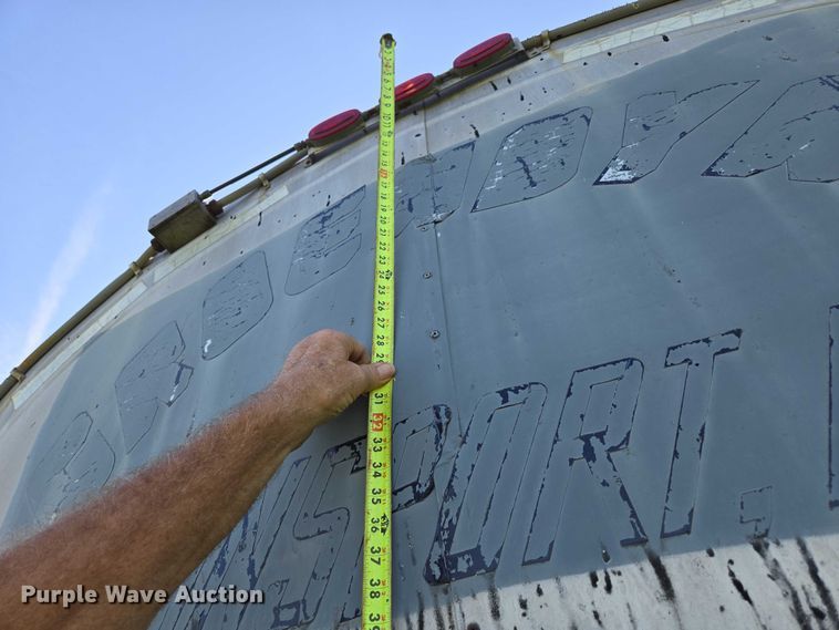 image for item ED2150 1969 Moser Tank and Trailer Inc. asphalt trailer