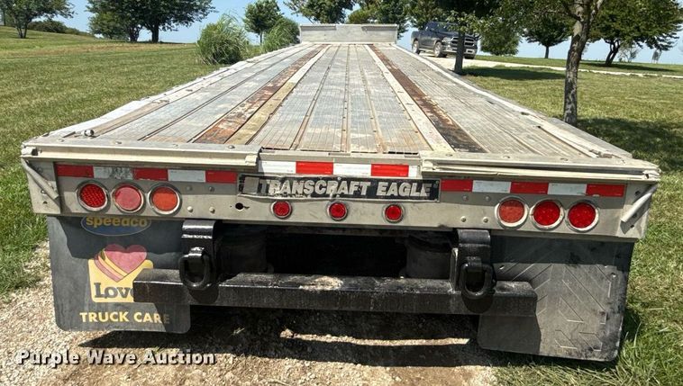 image for item ED4377 2005 Transcraft  drop deck trailer