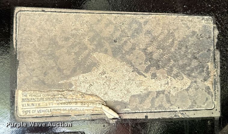 image for item ED4377 2005 Transcraft  drop deck trailer