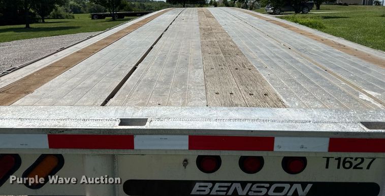 image for item ED4378 2016 Benson flatbed trailer