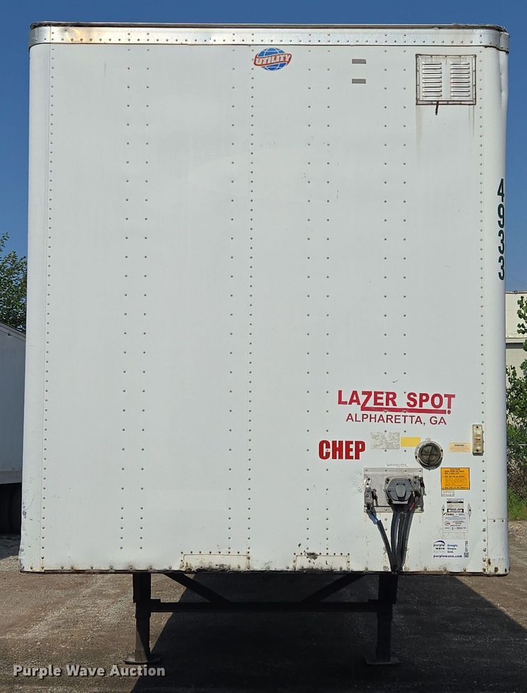 image for item EF1785 2005 Utility Trailers VS2DC dry van trailer
