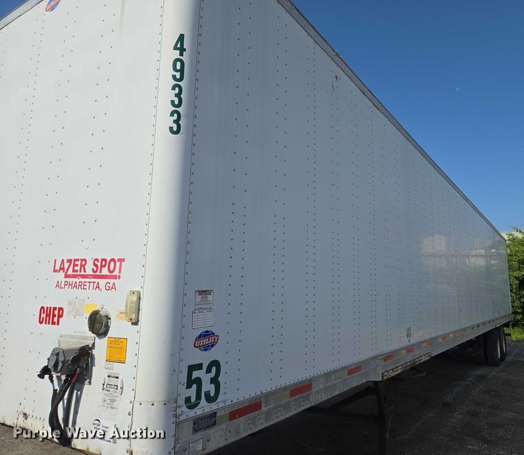 image for item EF1785 2005 Utility Trailers VS2DC dry van trailer