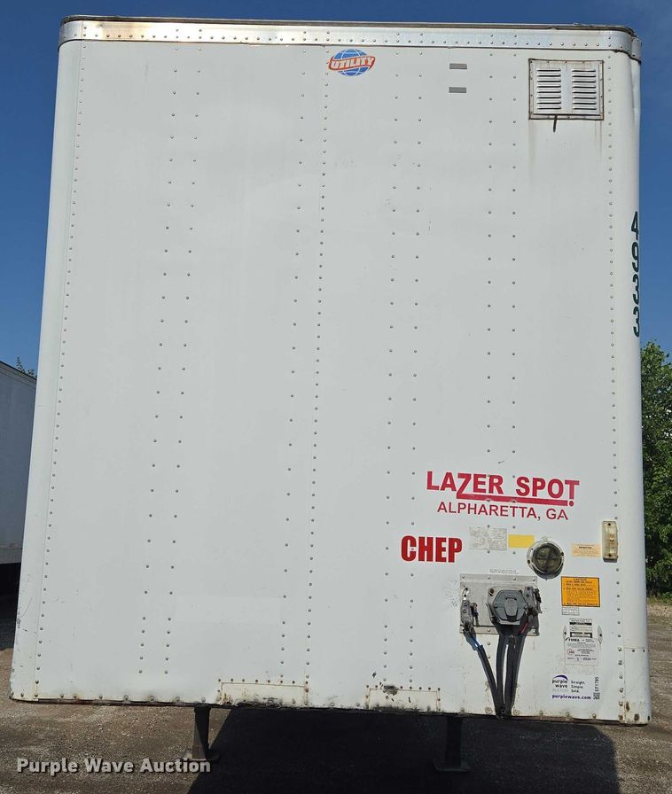 image for item EF1785 2005 Utility Trailers VS2DC dry van trailer