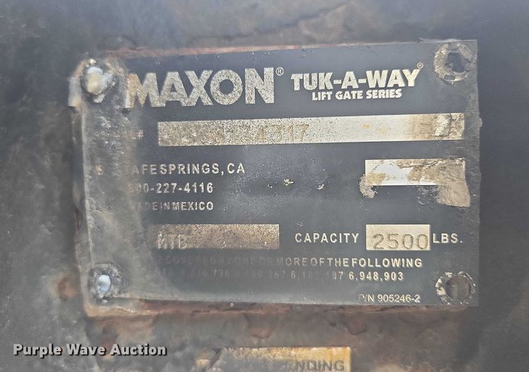 image for item EF1788 2009 Freightliner Business Class M2 box truck