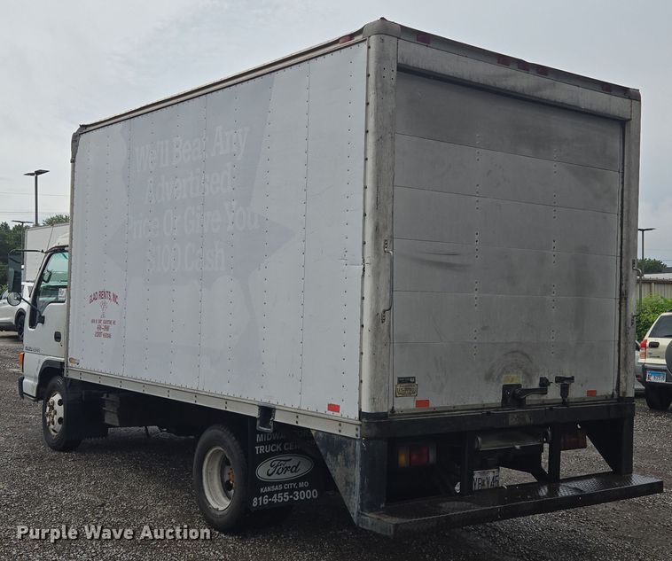 image for item EF1790 2002 Isuzu NPR box truck
