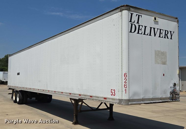 image for item EF1905 2012 Dorsey dry van trailer