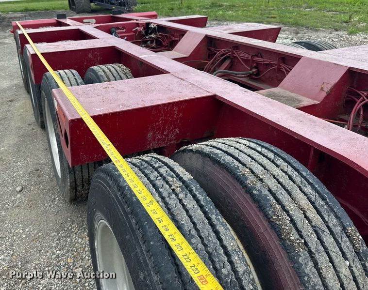 image for item EF2105 2006 XL Specialized XL 110 CHDG lowboy equipment trailer