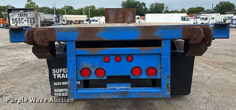 image for item EG6025 2003 Utility trailers  flatbed trailer