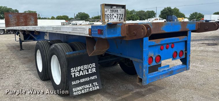image for item EG6025 2003 Utility trailers  flatbed trailer
