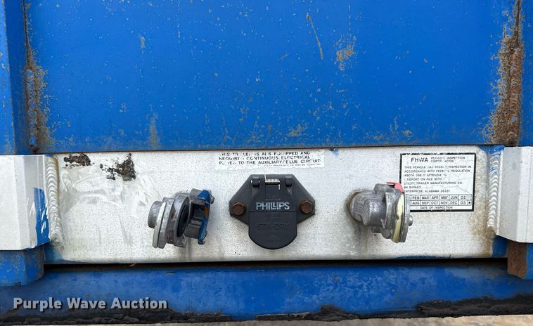 image for item EG6025 2003 Utility trailers  flatbed trailer