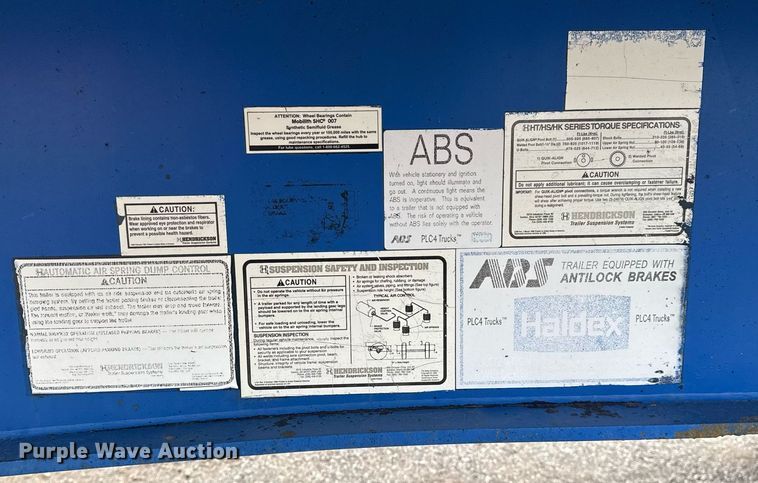 image for item EG6025 2003 Utility trailers  flatbed trailer