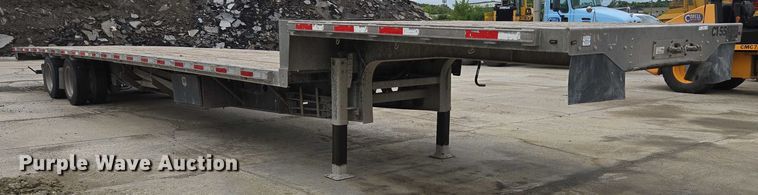 image for item EM2154 2014 Transcraft Deagle II 53x102 drop deck trailer