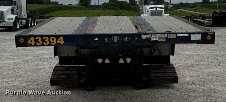 image for item EM2170 2012 Trail King TK54MG-482  lowboy equipment trailer