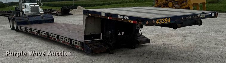 image for item EM2170 2012 Trail King TK54MG-482  lowboy equipment trailer