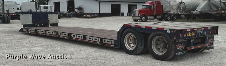 image for item EM2170 2012 Trail King TK54MG-482  lowboy equipment trailer