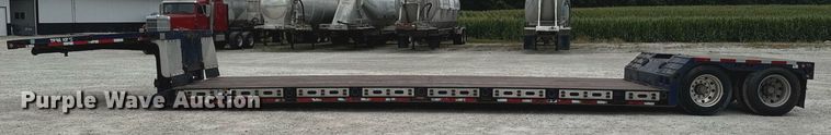 image for item EM2170 2012 Trail King TK54MG-482  lowboy equipment trailer