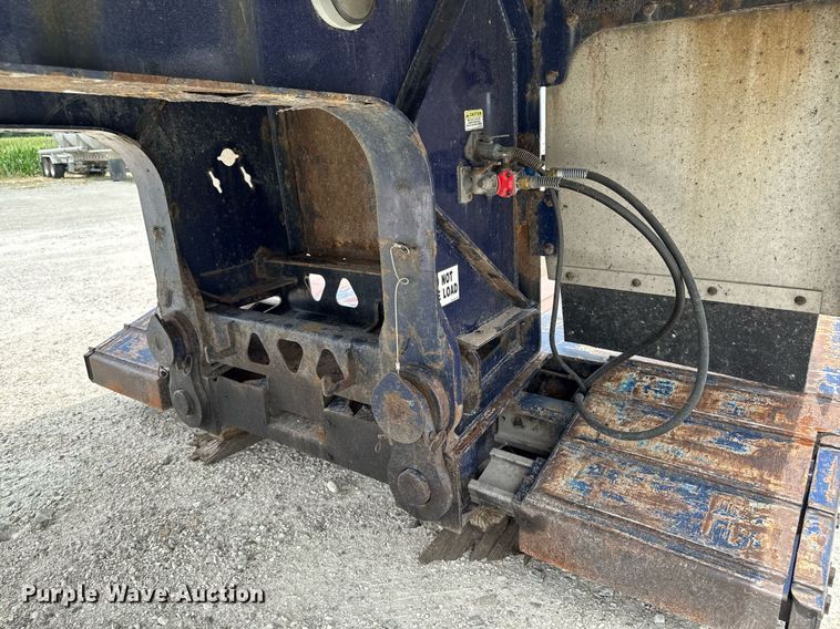 image for item EM2170 2012 Trail King TK54MG-482  lowboy equipment trailer