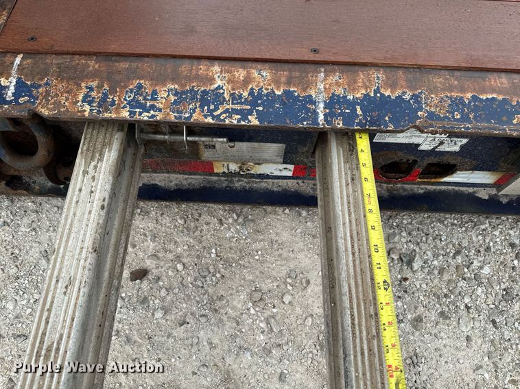 image for item EM2170 2012 Trail King TK54MG-482  lowboy equipment trailer