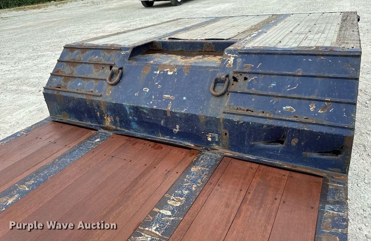 image for item EM2170 2012 Trail King TK54MG-482  lowboy equipment trailer