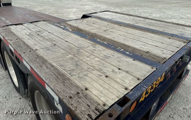 image for item EM2170 2012 Trail King TK54MG-482  lowboy equipment trailer