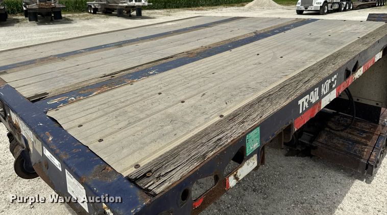 image for item EM2170 2012 Trail King TK54MG-482  lowboy equipment trailer