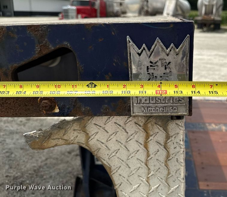 image for item EM2170 2012 Trail King TK54MG-482  lowboy equipment trailer