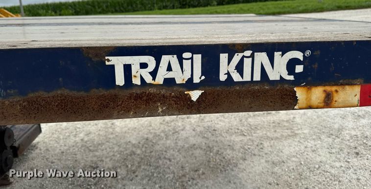 image for item EM2170 2012 Trail King TK54MG-482  lowboy equipment trailer