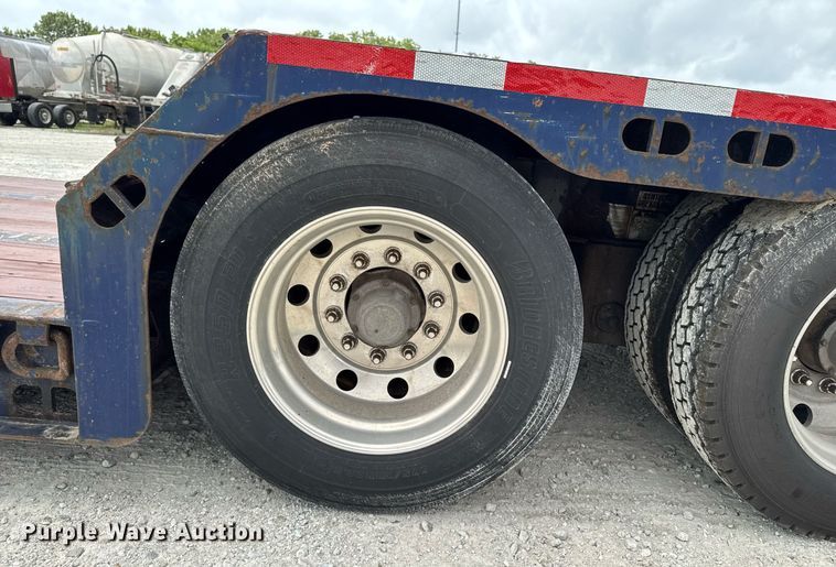 image for item EM2170 2012 Trail King TK54MG-482  lowboy equipment trailer