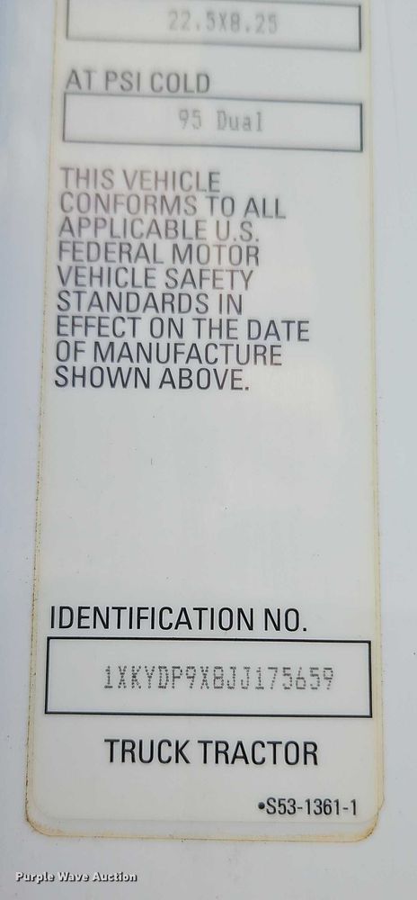 image for item EO4558 2018 Kenworth T680 semi truck