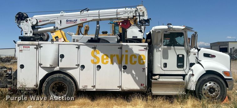 image for item EQ0511 2022 Peterbilt 337 utility / service truck