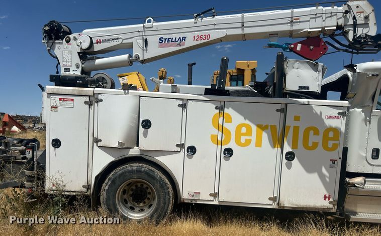 image for item EQ0511 2022 Peterbilt 337 utility / service truck