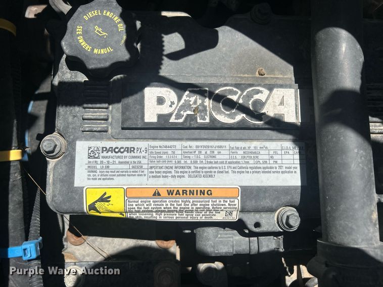 image for item EQ0511 2022 Peterbilt 337 utility / service truck