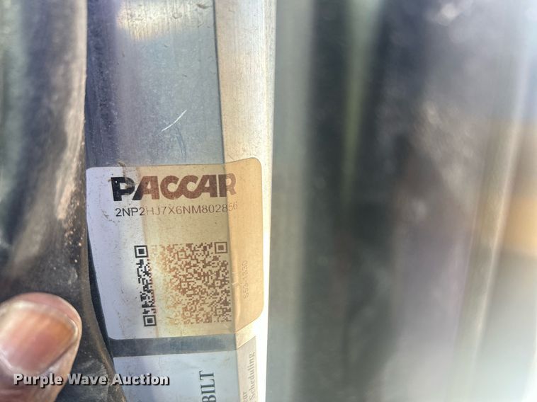 image for item EQ0511 2022 Peterbilt 337 utility / service truck