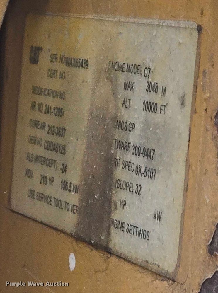 image for item EQ4071 2007 Ford F750 flatbed truck