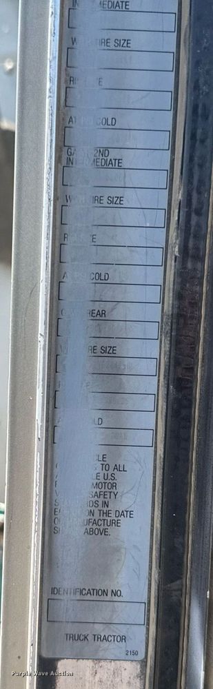 image for item ER2170 1996 Kenworth T600 semi truck