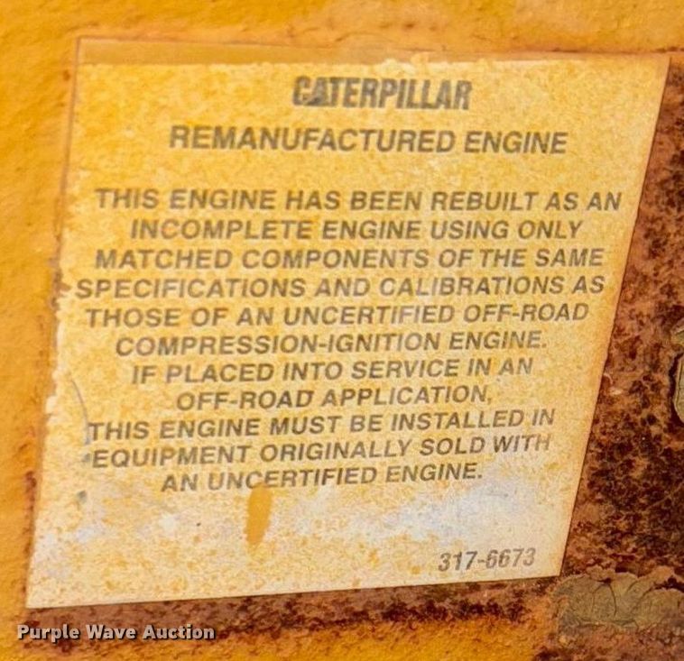 image for item ET7016 Caterpillar engine 
