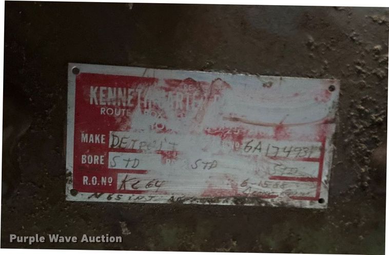 image for item ET7017 (2) Detroit Diesel engines