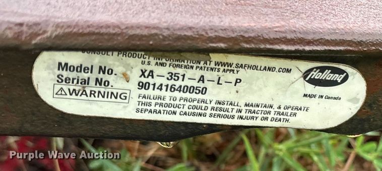 image for item ET7021 (4) Jost and Holland JSK37HS fifth wheel plates