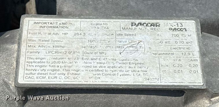 image for item EU2022 2021 Kenworth T680 semi truck