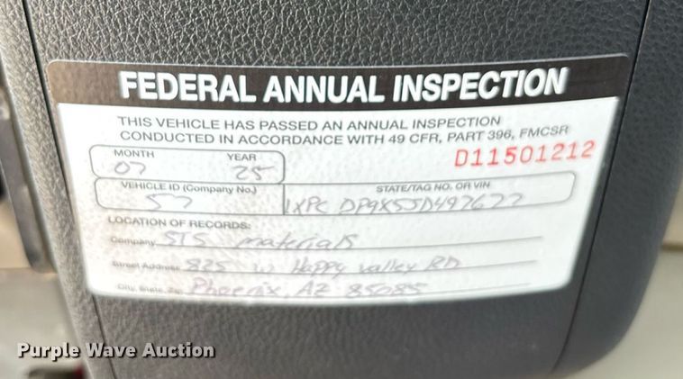 image for item FB9432 2018 Peterbilt 567 semi truck