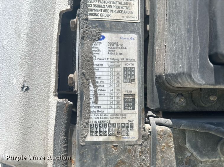 image for item YA0433 2013 Great Dane refrigerated van trailer