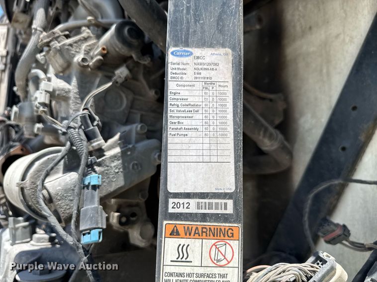 image for item YA0436 2013 Great Dane refrigerated van trailer