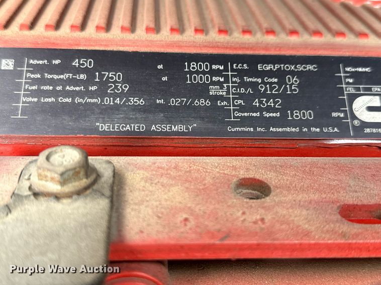 image for item YA0577 2018 International LT625 semi truck