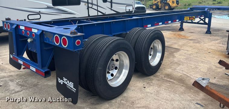 image for item YA0596 2023 RO-ME MX-GN-40 container chassis trailer