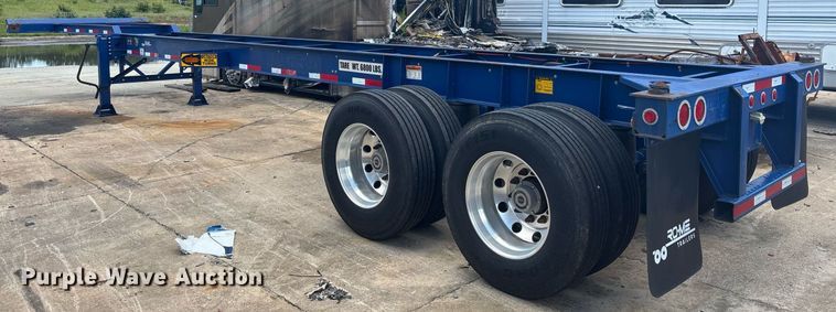 image for item YA0596 2023 RO-ME MX-GN-40 container chassis trailer