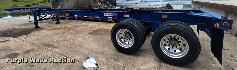 image for item YA0596 2023 RO-ME MX-GN-40 container chassis trailer